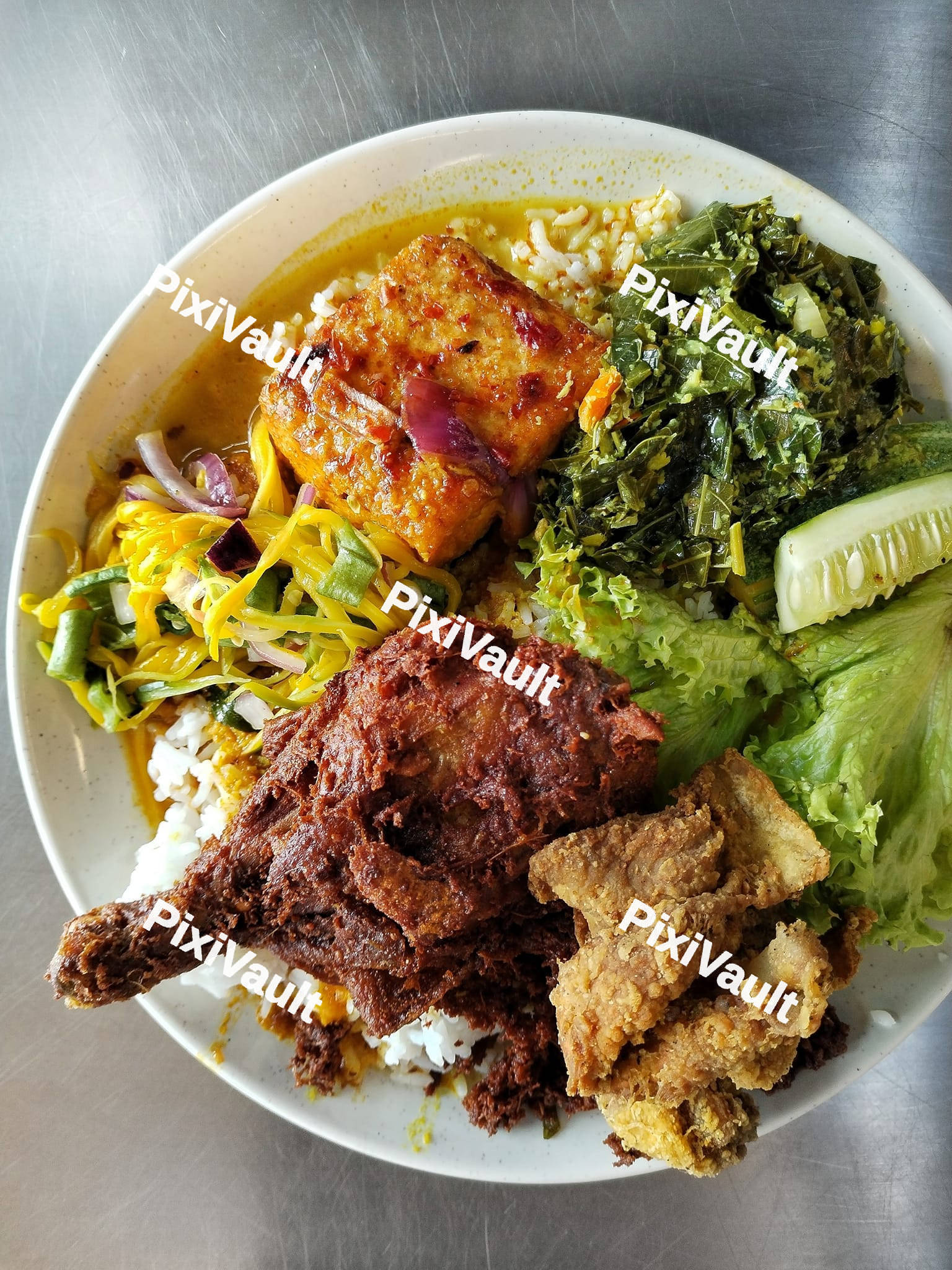 Chicken and vegetable